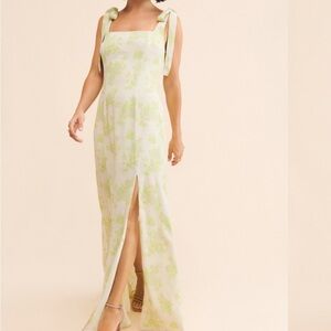 Chic Floral Print Maxi Dress